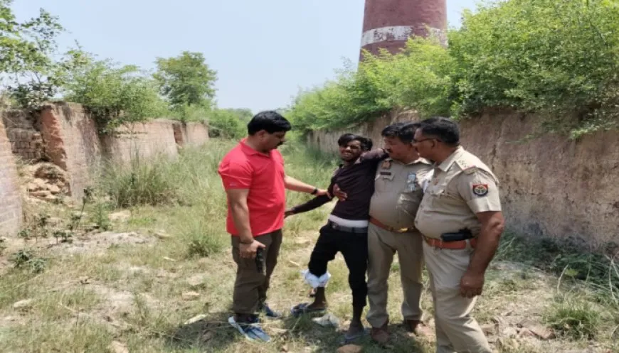 बलिया में 3 साल की बच्ची से रेप और हत्या का आरोपी पुलिस एनकाउंटर में गिरफ्तार