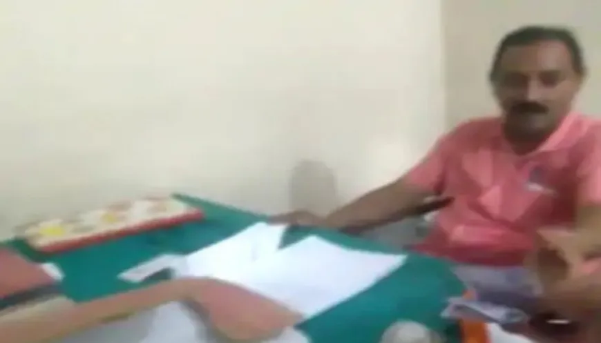 बांसडीह तहसील में रिश्वत लेते वीडियो वायरल, जांच के बाद मिला कार्रवाई का आश्वासन