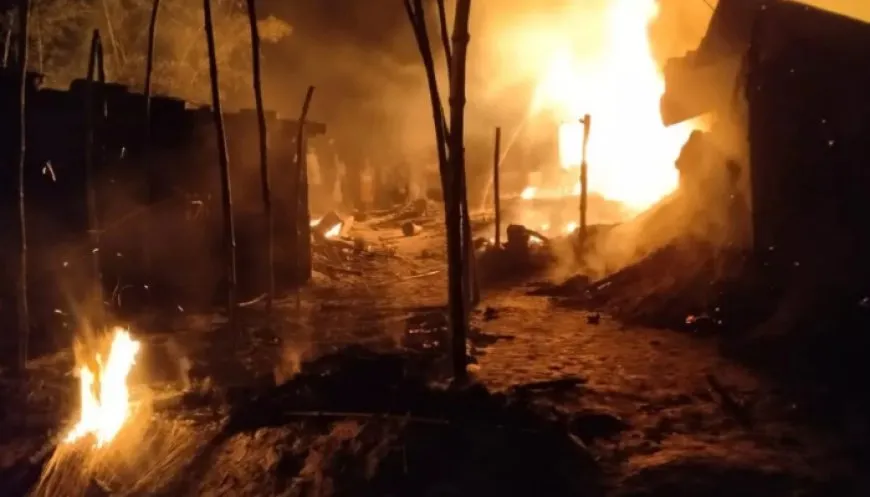 बलिया : खाना बनाते समय गैस सिलेंडर के पाइप में लगी आग, महिला की मौत