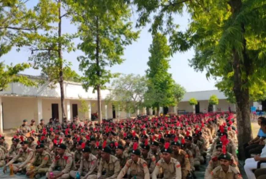 Ballia: 93 यूपी बटालियन एनसीसी बलिया के वार्षिक प्रशिक्षण शिविर का आयोजन सुखपुरा इंटर कॉलेज में किया गया, कैंप 16 से 25 जून तक चलेगा