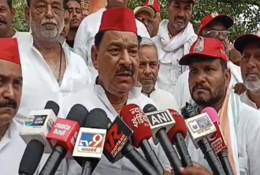 बलिया में लू से हुई मौतों के लिए प्रशासन जिम्मेदार सपा मंत्री नारद