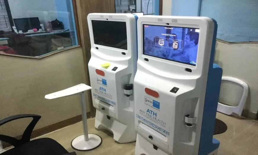 बलिया में लगी हेल्थ एटीएम मशीनें बनीं शोपीस, नहीं हो रहा किडनी-लिवर फंक्शन टेस्ट