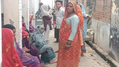 संभल: फंदे पर लटका मिला महिला का शव, मायके वालों का आरोप...पति हिरासत में