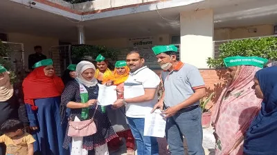 मुरादाबाद : गुलाबबाड़ी में गंदगी से संक्रामक बीमारियों का खतरा
