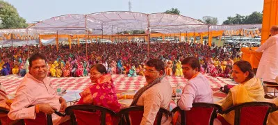 बलिया : नारी सम्मान व सुरक्षा को भाजपा सरकार संकल्पित, गांव ही नहीं अब देश के विकास का खाका खींचेंगी महिलाएं