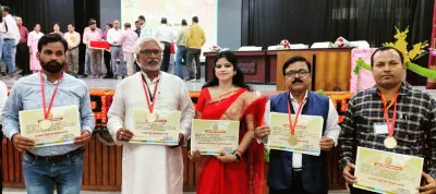 बलिया के पांच शिक्षकों को राजधानी में मिला उत्कृष्टता का सम्मान