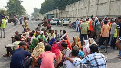 Kanpur Accident: अज्ञात वाहन की टक्कर से साइकिल सवार संविदा कर्मी की मौत, घटना से गुस्साए लोगों ने शव रखकर लगाया जाम