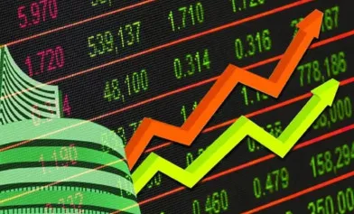 एशियाई बाजारों के कमजोर रुख, कच्चे तेल की कीमतें बढ़ने से घरेलू बाजार में गिरावट 