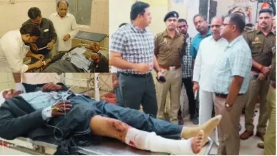 डीसीएम ने मारी बस में टक्कर, छह की मौत ; कई घायल