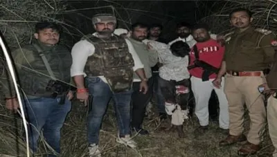 दुष्कर्म पीड़िता का हत्यारोपी पुलिस मुठभेड़ में गिरफ्तार