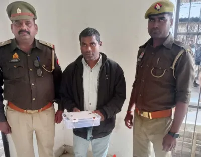 बलिया : पेट्रोल पम्प पर फायर करने का प्रयास कर रहा था शख्स, तभी पहुंची पुलिस