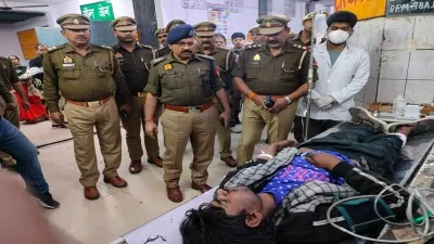 Hardoi News: पुलिस मुठभेड़ में बदमाश को लगी गोली, दो कांस्टेबल भी हुए जख्मी