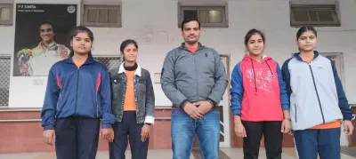 बलिया की चार बालिकाओं का यूपी टीम में चयन