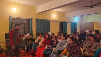 बीआरसी हनुमानगंज पर तृतीय बैच का एफएलएन प्रशिक्षण शुरू