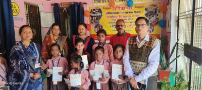 बलिया के इस सरकारी स्कूल के वार्षिकोत्सव में दिखा गजब का उत्साह, BEO ने दिये खास संदेश