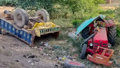 UP Road Accident: मैनपुरी में भीषण सड़क हादसा, ट्रैक्टर-ट्रॉली में ट्रक ने मारी टक्कर, चार लोगों की मौत...कई घायल