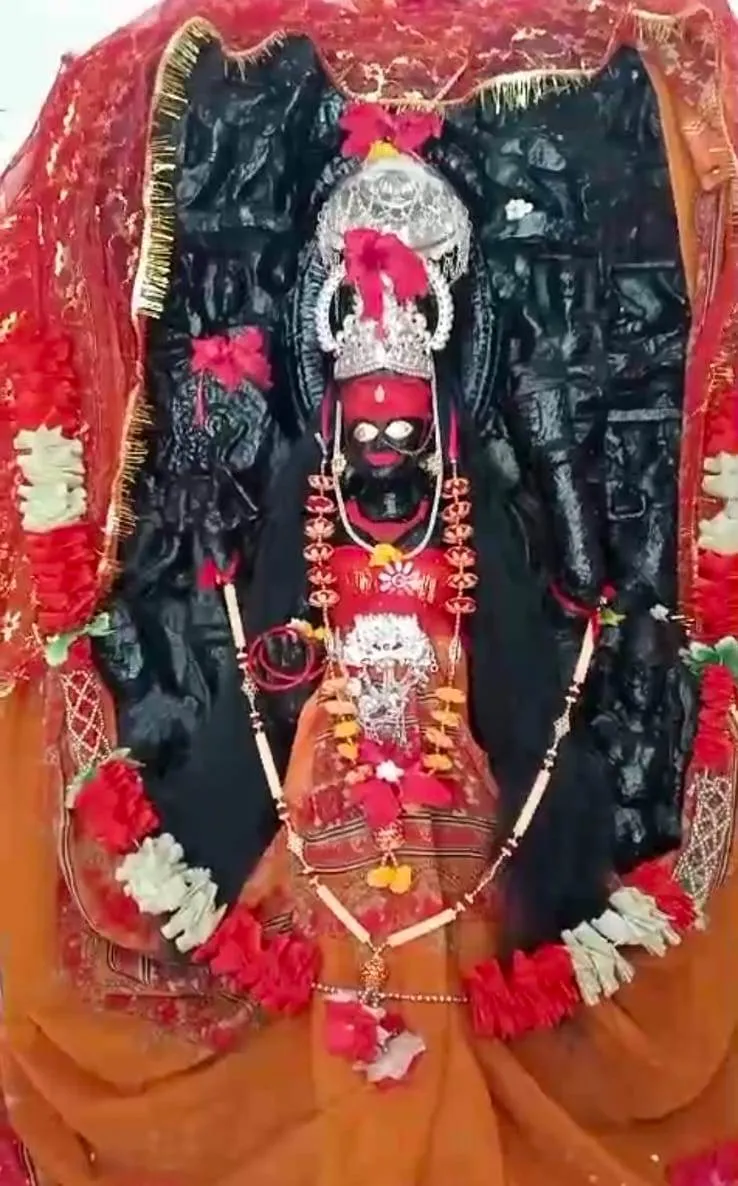 नवरात्रि विशेष:  पुष्पराजगढ के घने जंगलों के बीच पहाड़ में विराजी चतुर्भुजी मॉ करती हैं मनोकामना पूरी