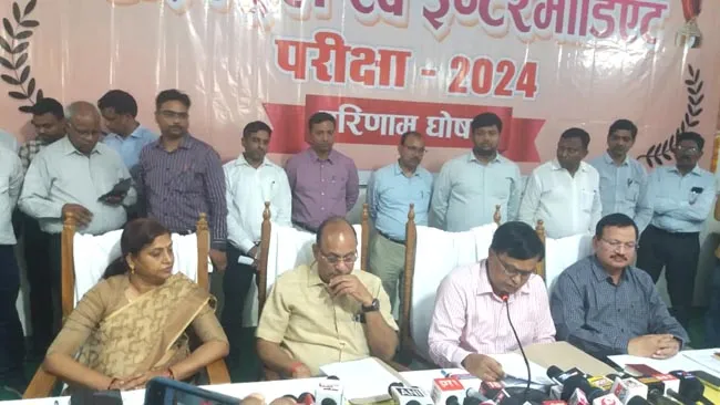 प्रयागराज :  हाईस्कूल में 89.55 व इण्टर में 82.60 प्रतिशत छात्र उत्तीर्ण, सीतापुर से प्राची निगम, शुभम वर्मा टॉपर