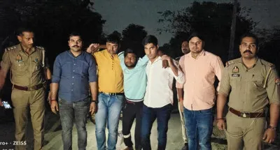 10 हजार रुपये के इनामी बदमाश शोएब उर्फ कालिया को मुठभेड़ के दौरान गिरफ्तार कर लिया गया