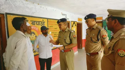 बस्ती: एएसपी ने भ्रमण कर आवश्यक व्यवस्थाओं के लिए दिया निर्देश