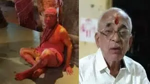 महाकाल मंदिर में गर्भगृह में लगी आग से झुलसे एक सेवक की मौत