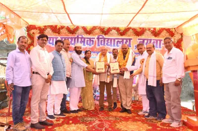 बलिया : प्राथमिक विद्यालय नगवां का वार्षिकोत्सव कार्यक्रम, कई मायनों में खास रहा