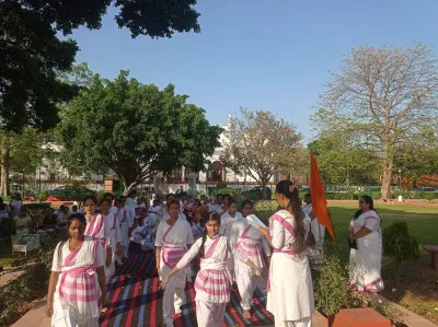 राजधानी में राष्ट्र सेविका समित ने नव वर्ष का बजाया बिगुल
