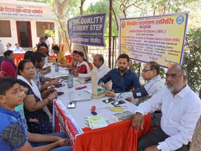 जानकीपुरम में लगा स्वास्थ्य शिविर