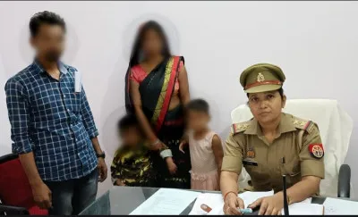महिला थाना पुलिस ने आठ परिवारों के बीच सुलह समझौता कराया।