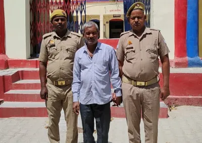 बलिया पुलिस की पकड़ में आया वारण्टी, भेजा गया जेल