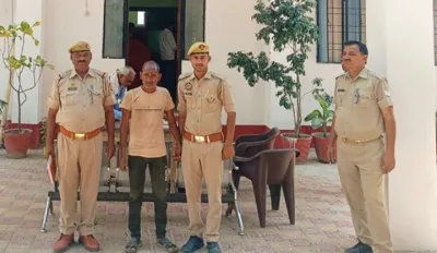 एक्शन में बलिया पुलिस... देवचन्द उर्फ देशी गिरफ्तार