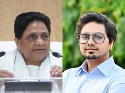 बसपा सुप्रीमो मायावती का बड़ा फैसला : नेशनल कोऑर्डिनेटर और उतराधिकारी पद से हटाए गए आकाश आनंद, बताई ये वजह