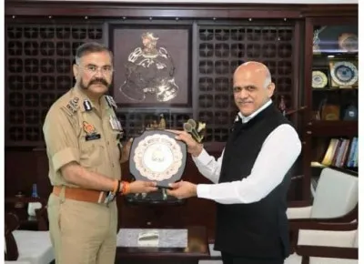 डीजीपी की पुलिस महानिदेशक एनआईए से शिष्टाचार भेंट