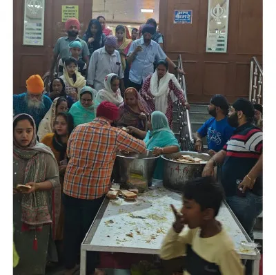 गुरूद्वारा में मना गुरू अंगद देव महाराज का प्रकाश पर्व