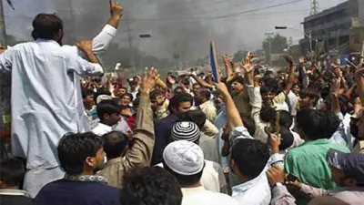 पीओके में पाकिस्तान के खिलाफ हाय-हाय के नारे