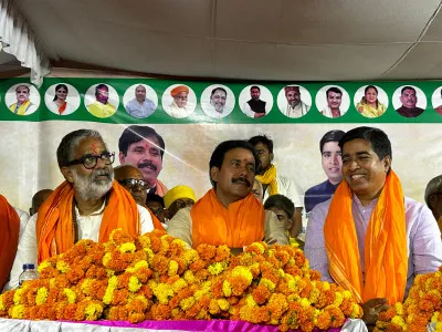 लोकसभा बलिया से भाजपा प्रत्याशी नीरज शेखर का जनसम्पर्क अभियान काफी तेजी