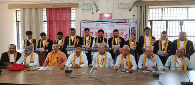 नवनिर्वाचित कार्यकारिणी का हुआ समारोहपूर्वक शपथ ग्रहण, खुशी