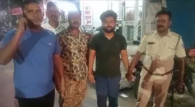 बलिया धमकी पश्चिम बंगाल पुलिस, गोलीबारी में शामिल दो गिरफ्तार