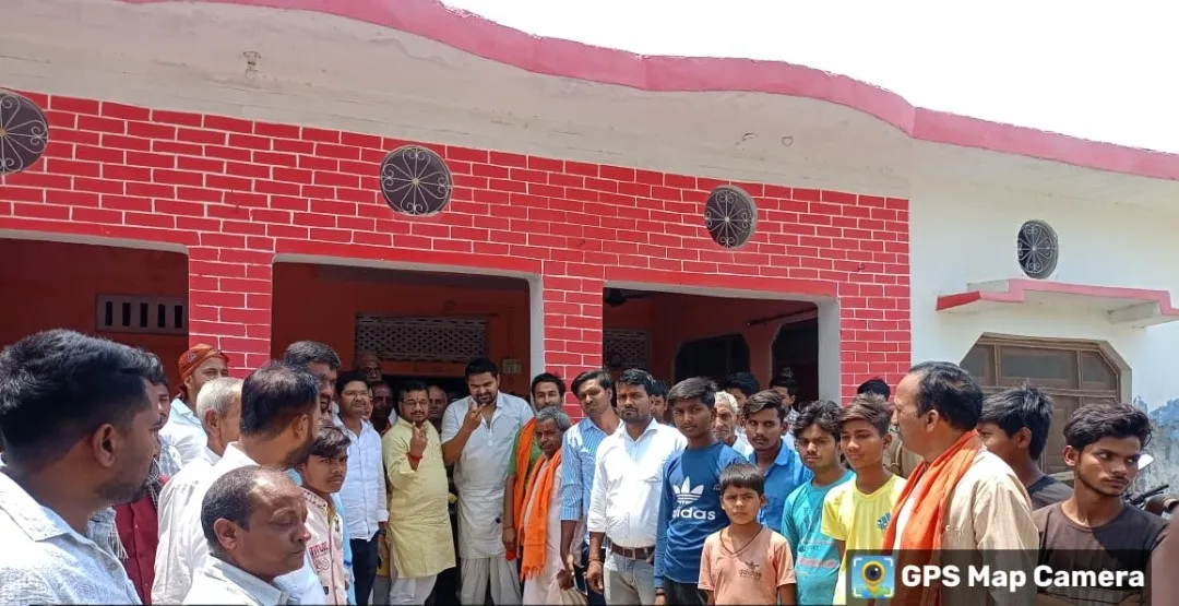 बहराइच:  भाजपा प्रत्याशी करण सिंह के लिए जनसंपर्क पर निकले गोंडा विधायक प्रतीक सिंह