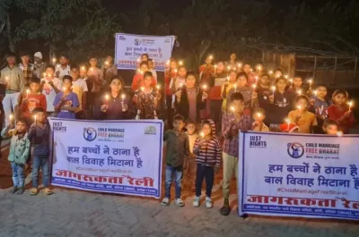 बाल विवाह मुक्त भारत : बलिया में नव भारतीय नारी विकास समिति ने निकाला जागरूकता मार्च, हजारों लोग में शामिल हुए लोग