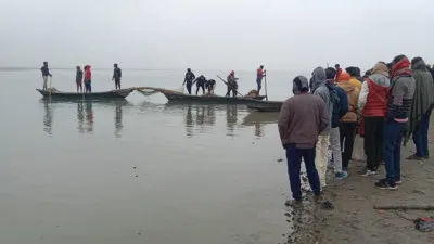 लखीमपुर खीरी: सरयू नदी में स्नान के दौरान युवक डूबा, गोताखोर कर रहे तलाश