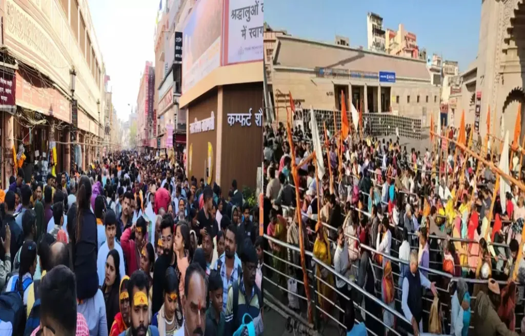 Varanasi News: काशी विश्वनाथ धाम में उमड़ा आस्था का सैलाब, सात दिनों में लाखों श्रद्धालुओं ने किए दर्शन