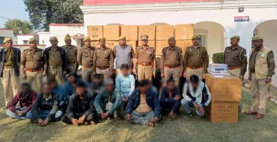 Barabanki News: कूपन बेचकर ठगी करने वाले 12 आरोपी गिरफ्तार