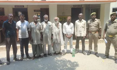 Ballia News: नगरा पुलिस ने सात वारंटियों को किया गिरफ्तार, अलग-अलग मामलों में थे वांछित