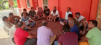 Ballia News : निधरिया में श्री चित्रगुप्त मंदिर निर्माण की शुरुआत, 23 अक्टूबर को होगा सामूहिक पूजन