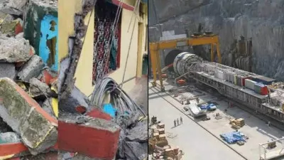 उत्तराखंड: रेलवे टनल निर्माण की ब्लास्टिंग से फिर दरकीं दीवारें, बल्दियाखान गांव के लोग विस्थापन पर अडिग