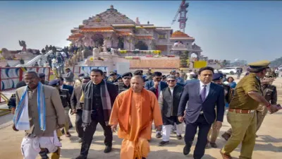 मुख्यमंत्री योगी ने ध्वजारोहण समारोह की तैयारियों का किया निरीक्षण, 25 नवंबर को आएंगे प्रधानमंत्री मोदी