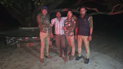 बलिया में पुलिस मुठभेड़: आजमगढ़ का वांछित गौ-तस्कर गिरफ्तार, पैर में लगी गोली