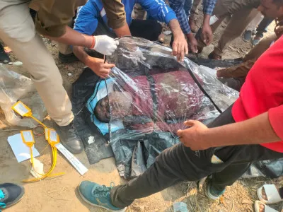 Ballia News : टेंट कारोबारी की हत्या, बाइक से बांधकर गंगा नदी में फेंका गया शव