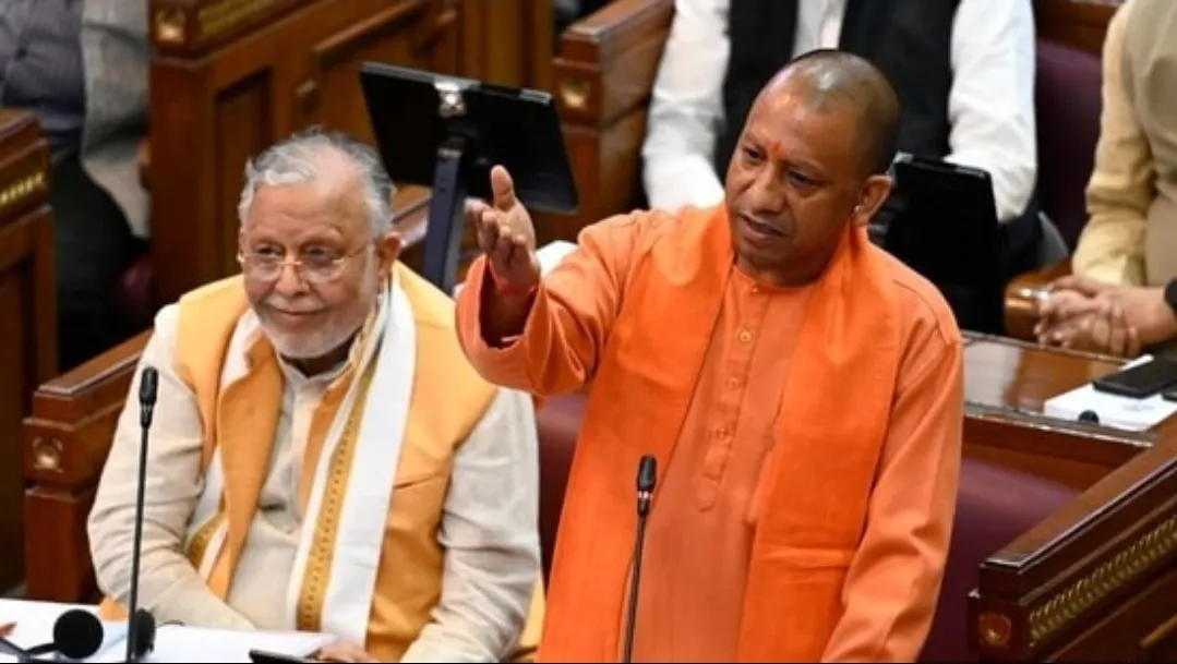 UP विधान मंडल में सीएम योगी का विपक्ष पर तीखा प्रहार: माफिया के सामने झुकती थीं पुरानी सरकारें, हमने स्थापित किया कानून का राज